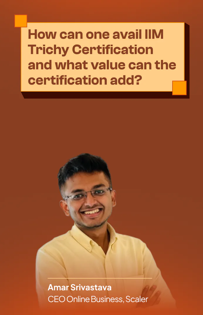 Scaler Online PGP learner testimonial video