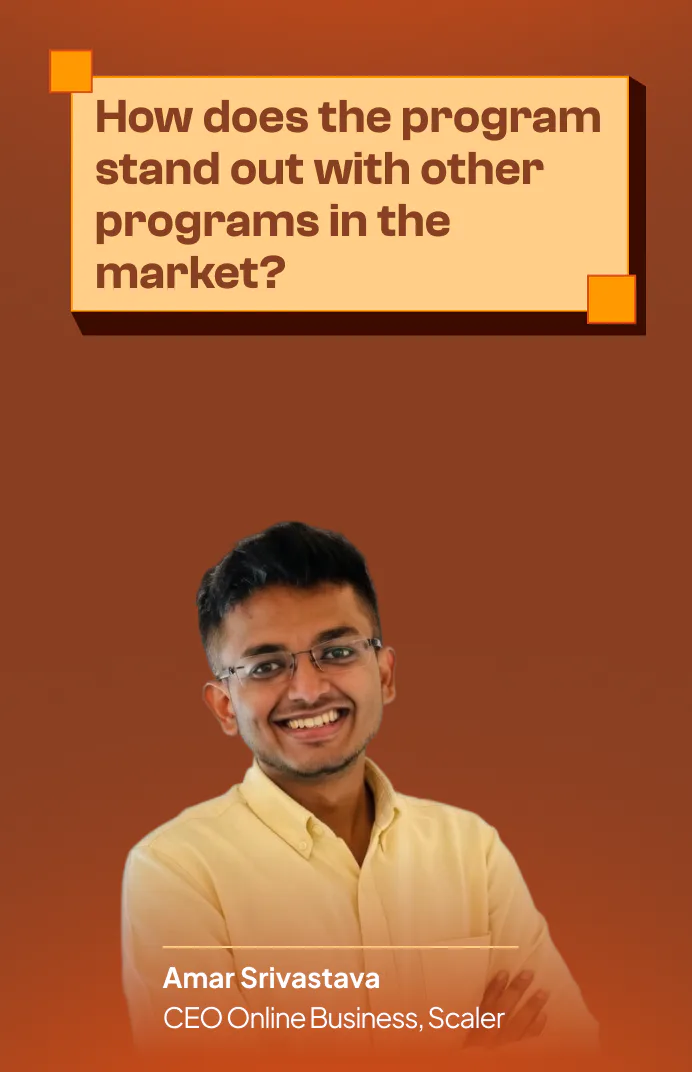 Scaler Online PGP learner testimonial video