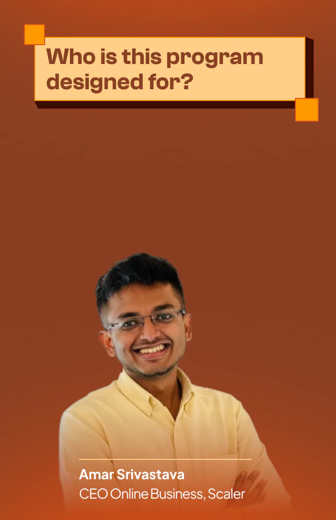 Scaler Online PGP learner testimonial video
